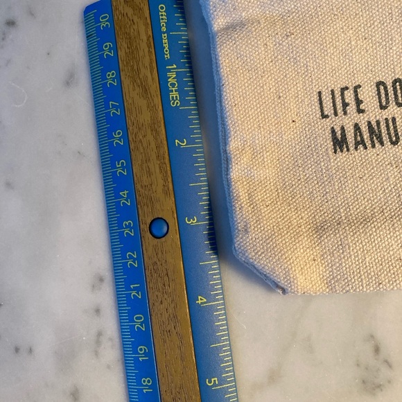 Canvas Zip-up Pouch - Picture 6 of 7